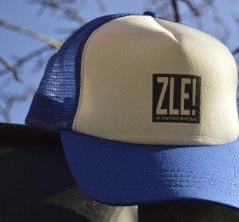 Čepice truckerka ZLE! - Mesh logo blue 